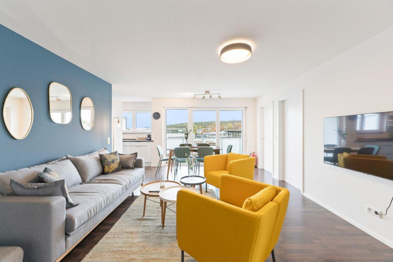 Design-Apartment - Kueche - Dachterrasse - Zentral Leinfelden-Echterdingen Exteriér fotografie