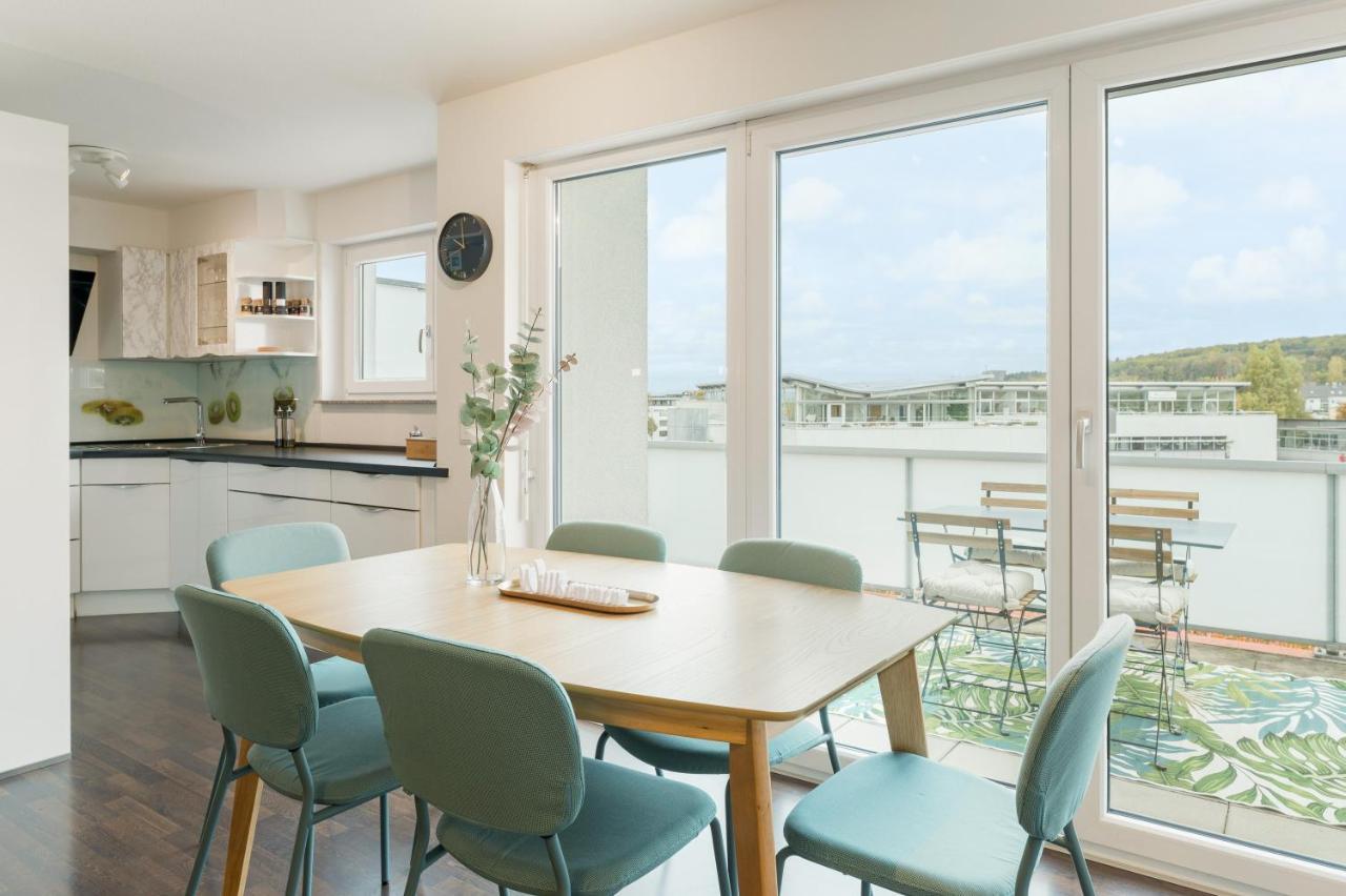 Design-Apartment - Kueche - Dachterrasse - Zentral Leinfelden-Echterdingen Exteriér fotografie