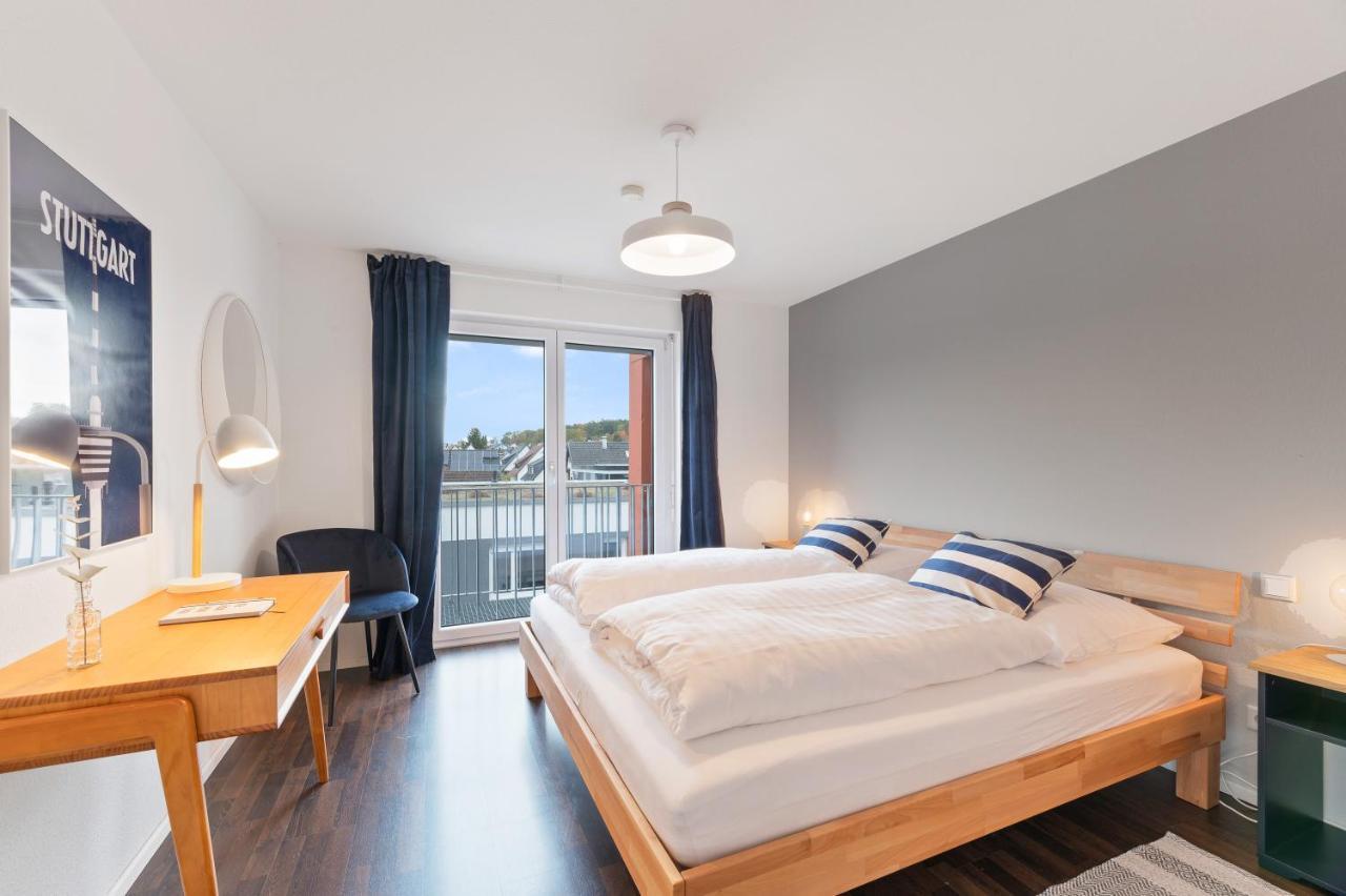 Design-Apartment - Kueche - Dachterrasse - Zentral Leinfelden-Echterdingen Exteriér fotografie